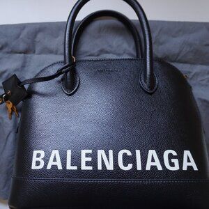 Balenciaga Black Leather Bag